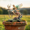 EcoGardenMart™ Bohemian Fairy Flower Pot Decoration
