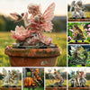 EcoGardenMart™ Bohemian Fairy Flower Pot Decoration
