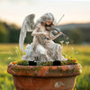 EcoGardenMart™ Bohemian Fairy Flower Pot Decoration