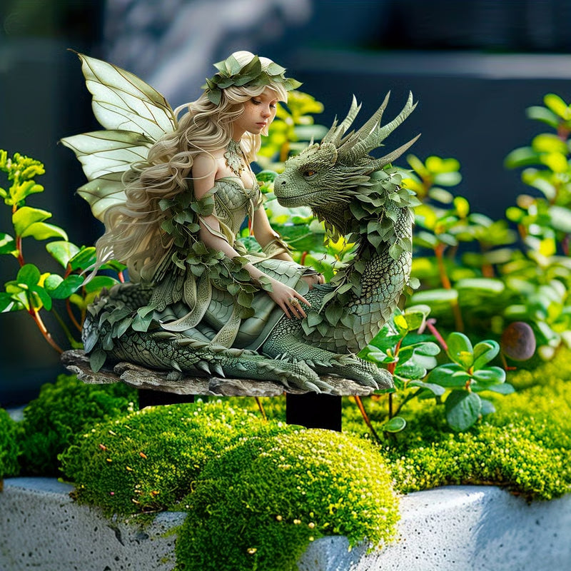 EcoGardenMart™ Bohemian Fairy Flower Pot Decoration