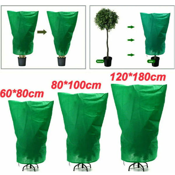 EcoGardenMart™ Plant Thickened Drawstring Bag Freeze Protection Covers [2+1 FREE]