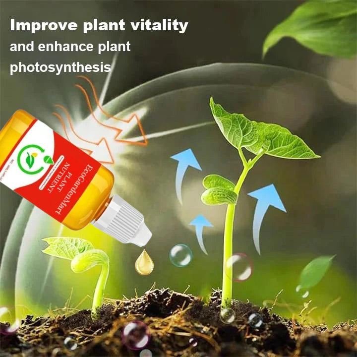 ECOGARDENMART™ Plant Nutrient Solution – Powerful, Eco-Friendly Formula to Revive Plants in Just 7 Days! [2+1 FREE]