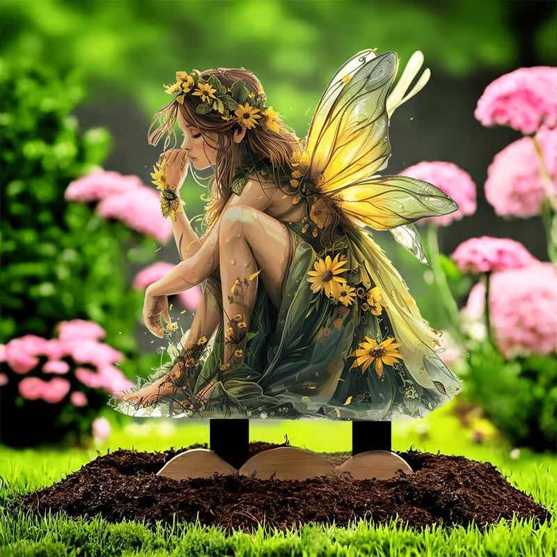 EcoGardenMart™ Bohemian Fairy Flower Pot Decoration
