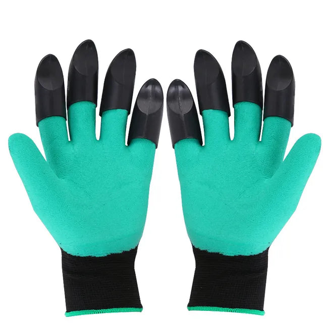 Universal Waterproof Gardening Gloves with Claws for Digging, Planting & Weeding!!