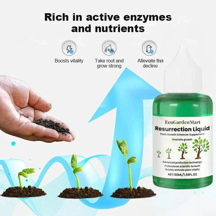 EcoGardenMart™ Plant Resurrection Liquid  – Powerful, Eco-Friendly Formula to Revive Plants! [2+1 FREE]