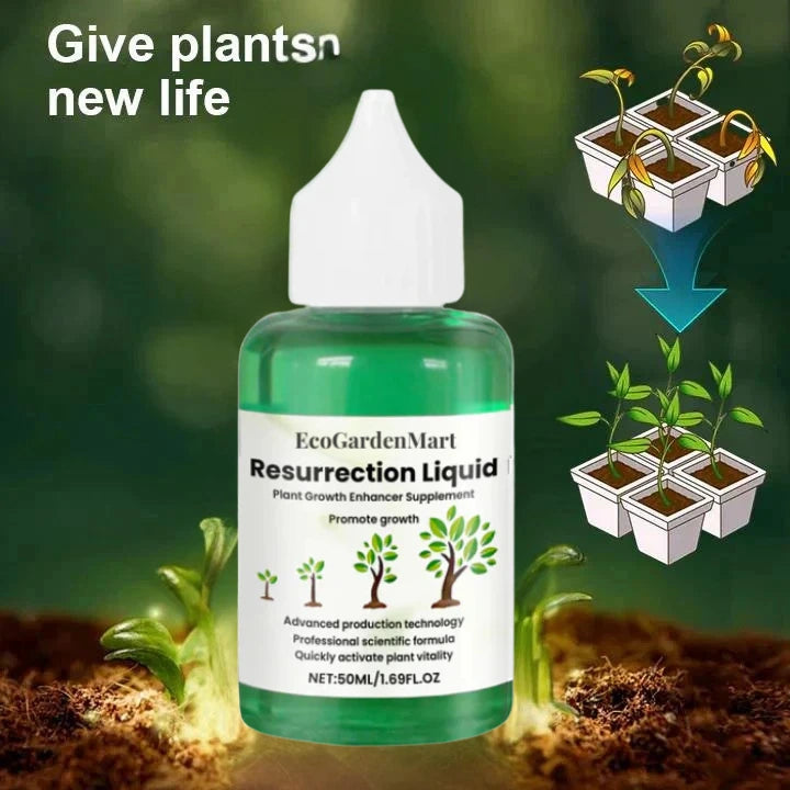 EcoGardenMart™ Plant Resurrection Liquid  – Powerful, Eco-Friendly Formula to Revive Plants! [2+1 FREE]