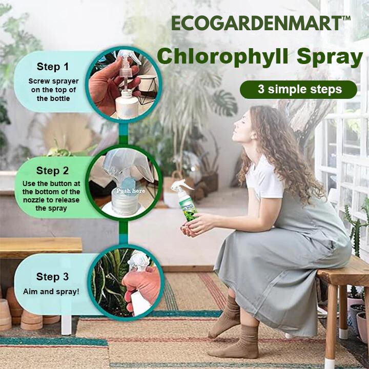 EcoGardenMart's Nutrient-rich Liquid Chlorophyll Spray