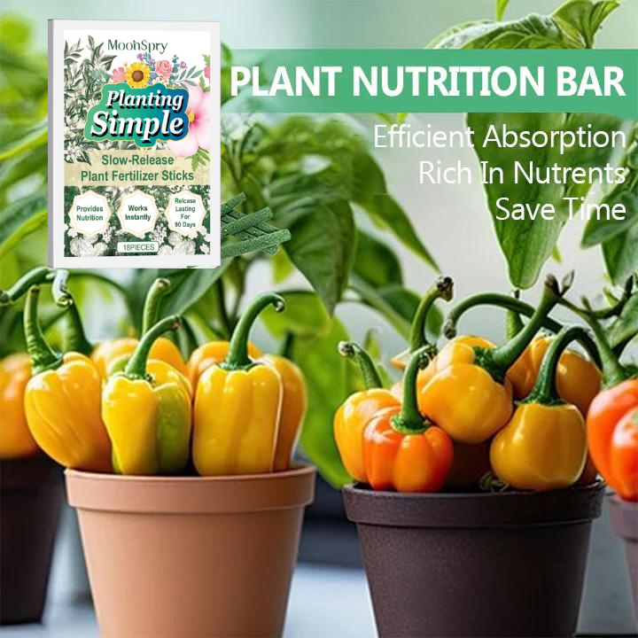 EcoGardenMart's MoonSpry Slow-Release Plant Fertilizer Sticks