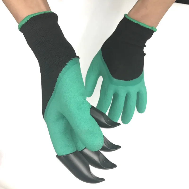 Universal Waterproof Gardening Gloves with Claws for Digging, Planting & Weeding!!