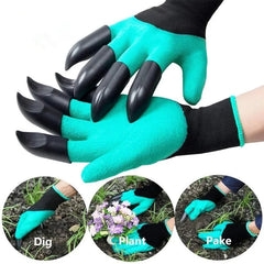 Universal Waterproof Gardening Gloves with Claws for Digging, Planting & Weeding!!